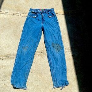 Blue empire jeans